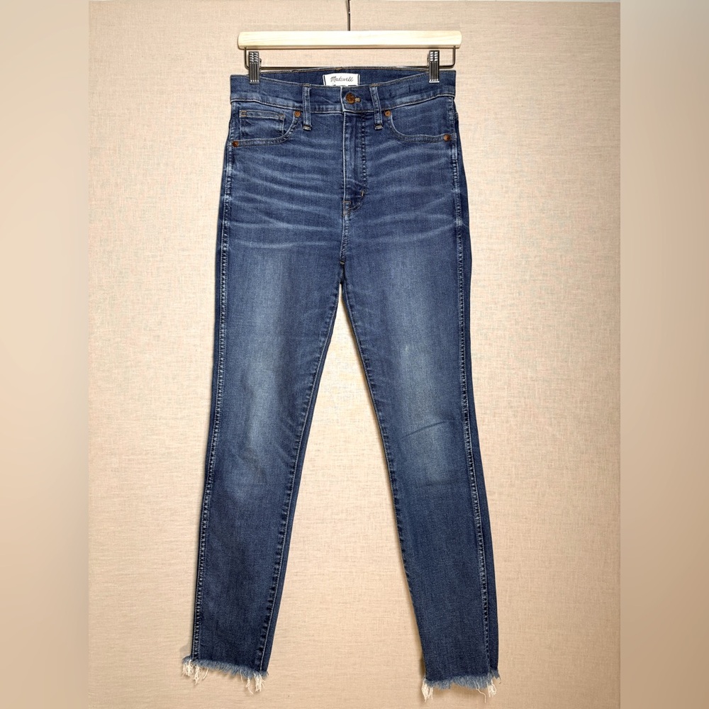Madewell 10” High Rise Skinny Jeans Size 6/28 - Picture 3 of 7